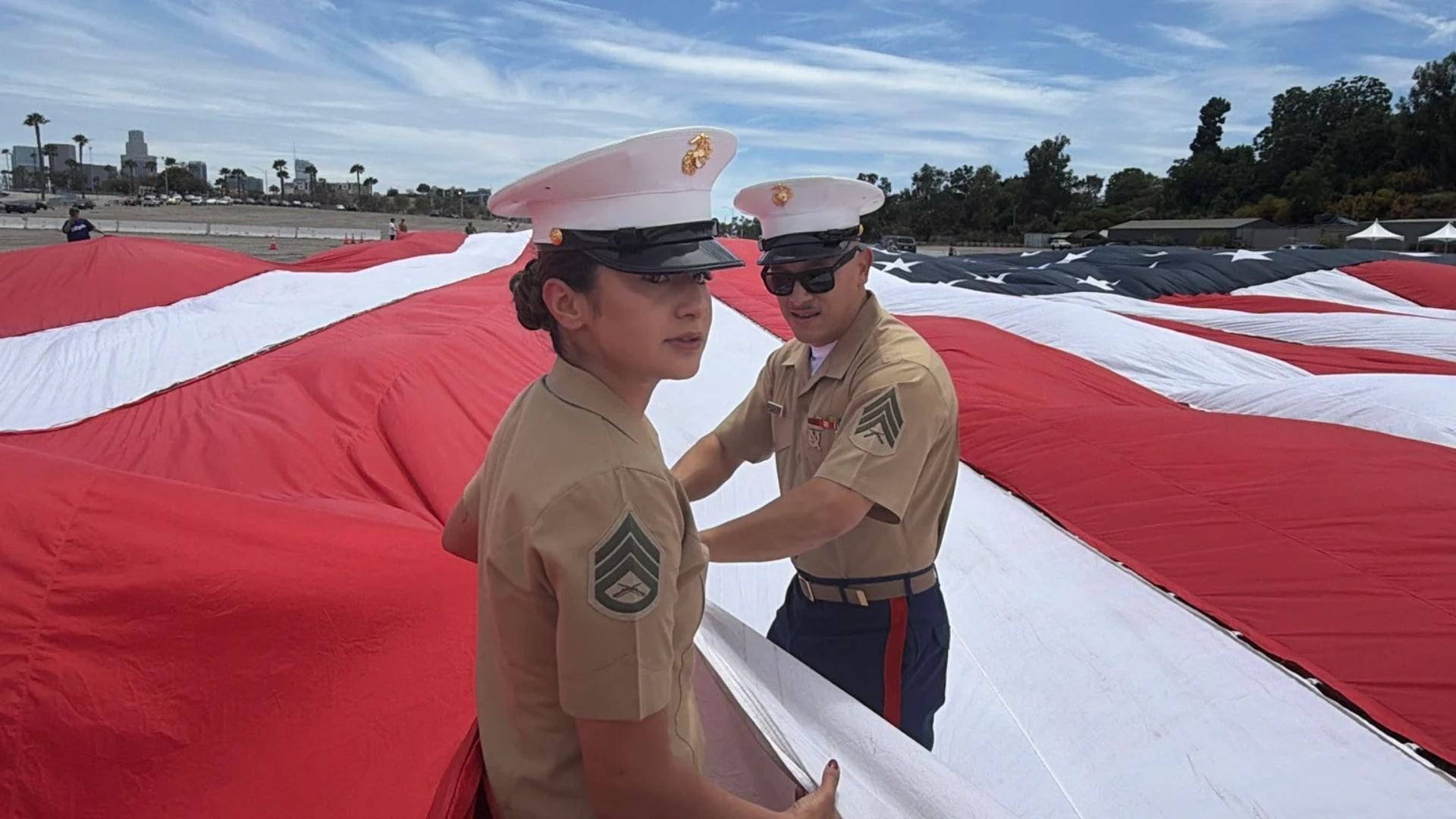 Honoring Service at the Los Angeles Dodgers